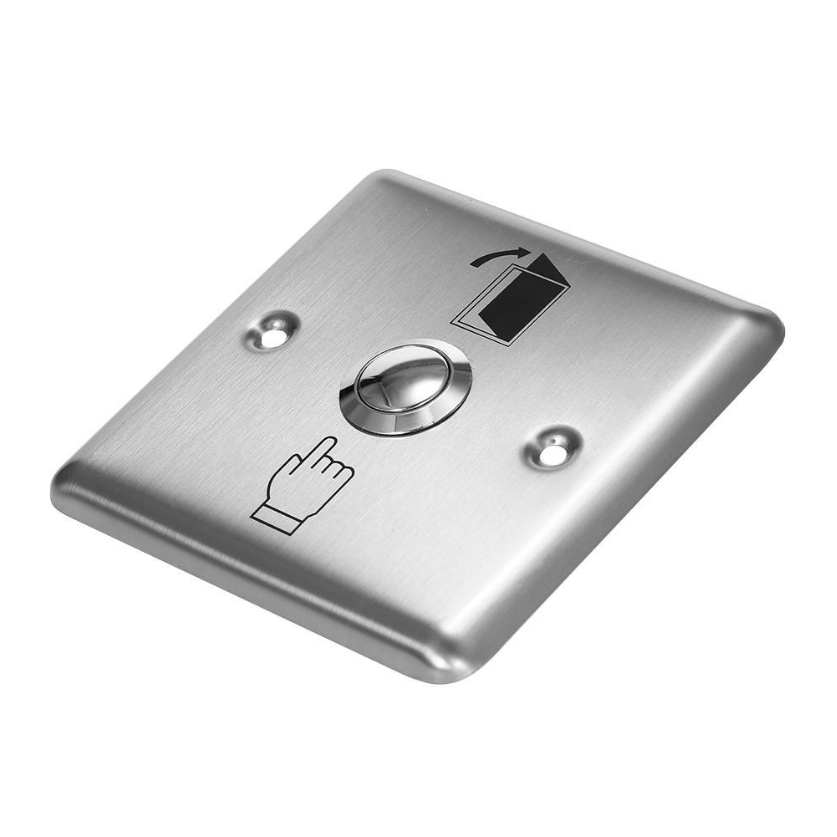 Stainless Steel Door Exit Button - Image 2