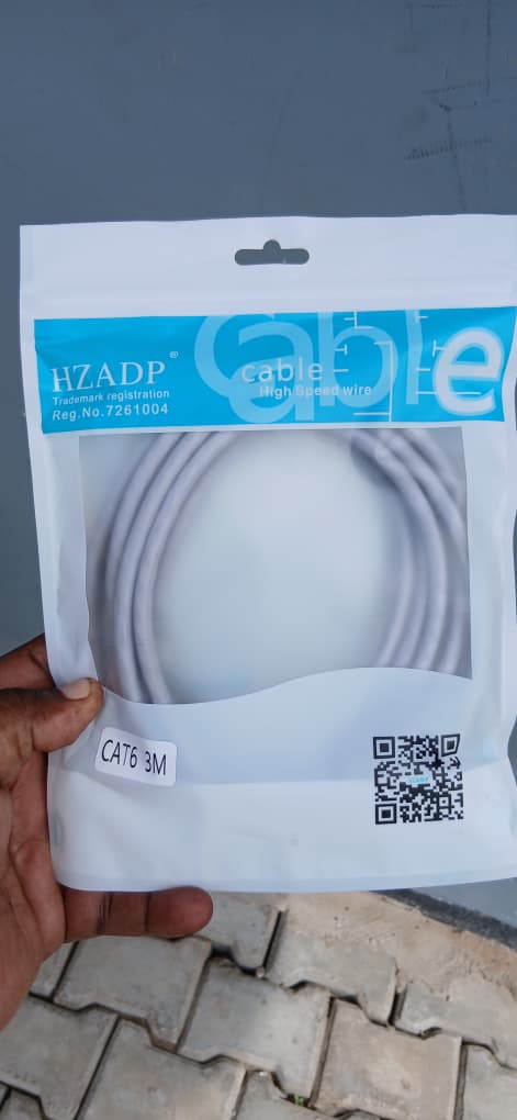 UTP Cat 6 Network Cable 3M - Image 3