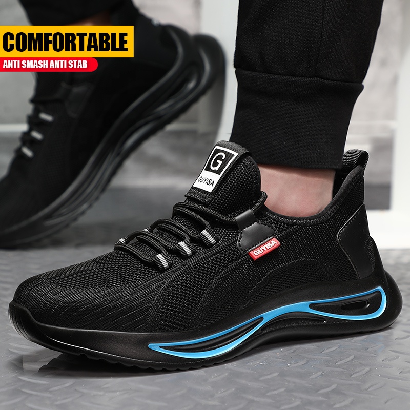 GUYISA Professional Safety Shoes Anti-Smash Protection for Outdoor Work - Image 3