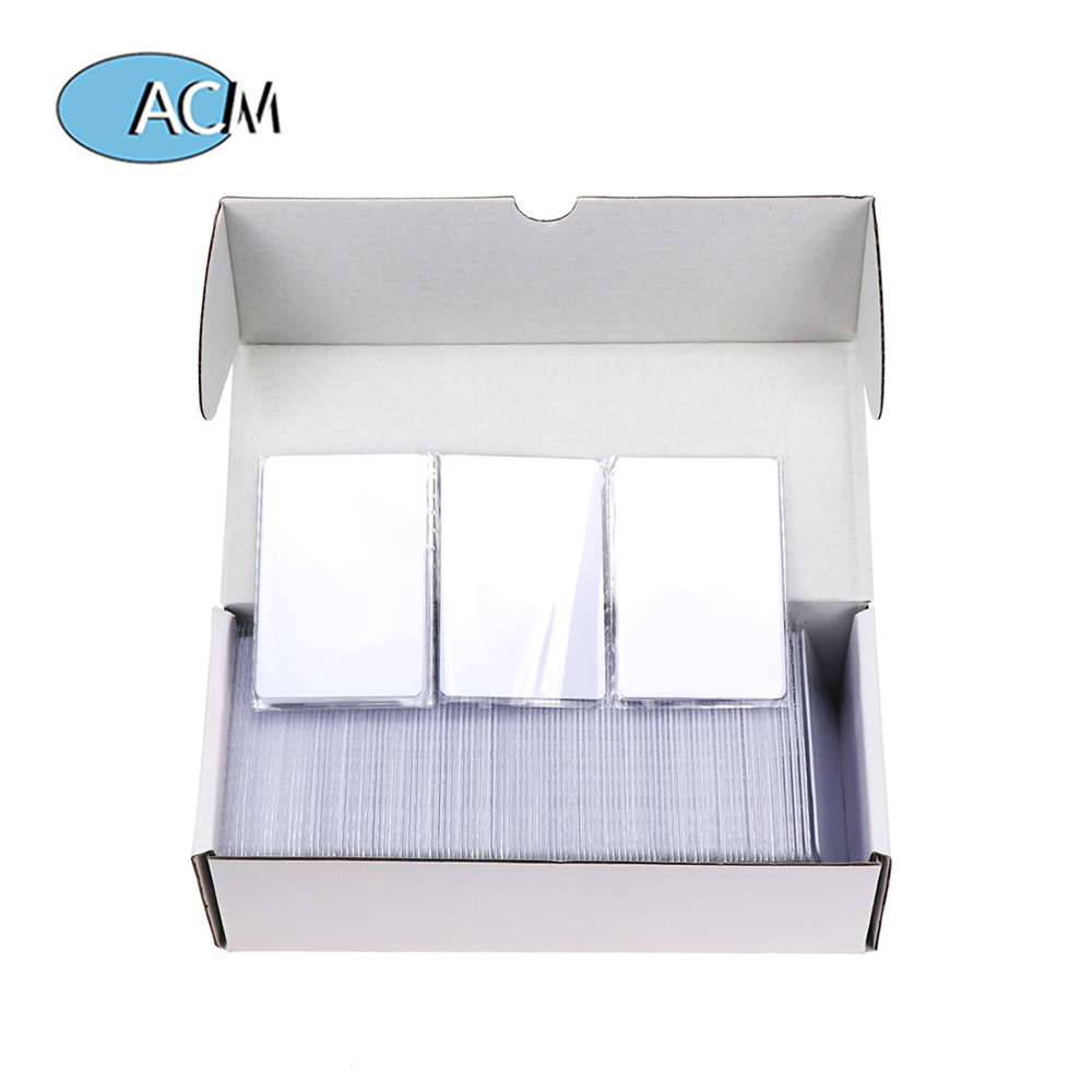 Custom Plastic Mifare 13.56mhz Frequency Business Smart Card Inkjet Printable White Blank Pvc Card - Image 2
