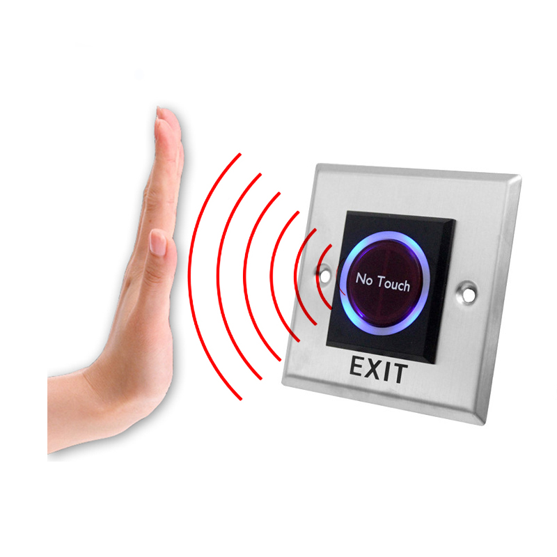 Exit Button No Touch Switch Door Opener 304 Stainless Steel