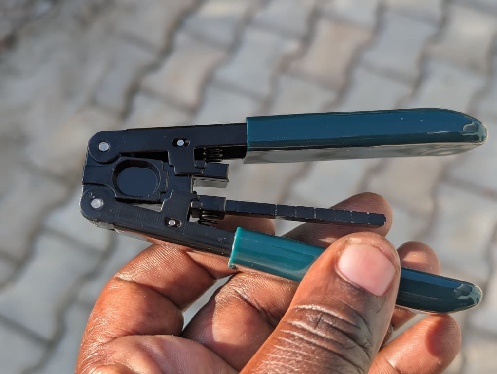 Stripping Plier for Rubber-Insulated Optical Cable
