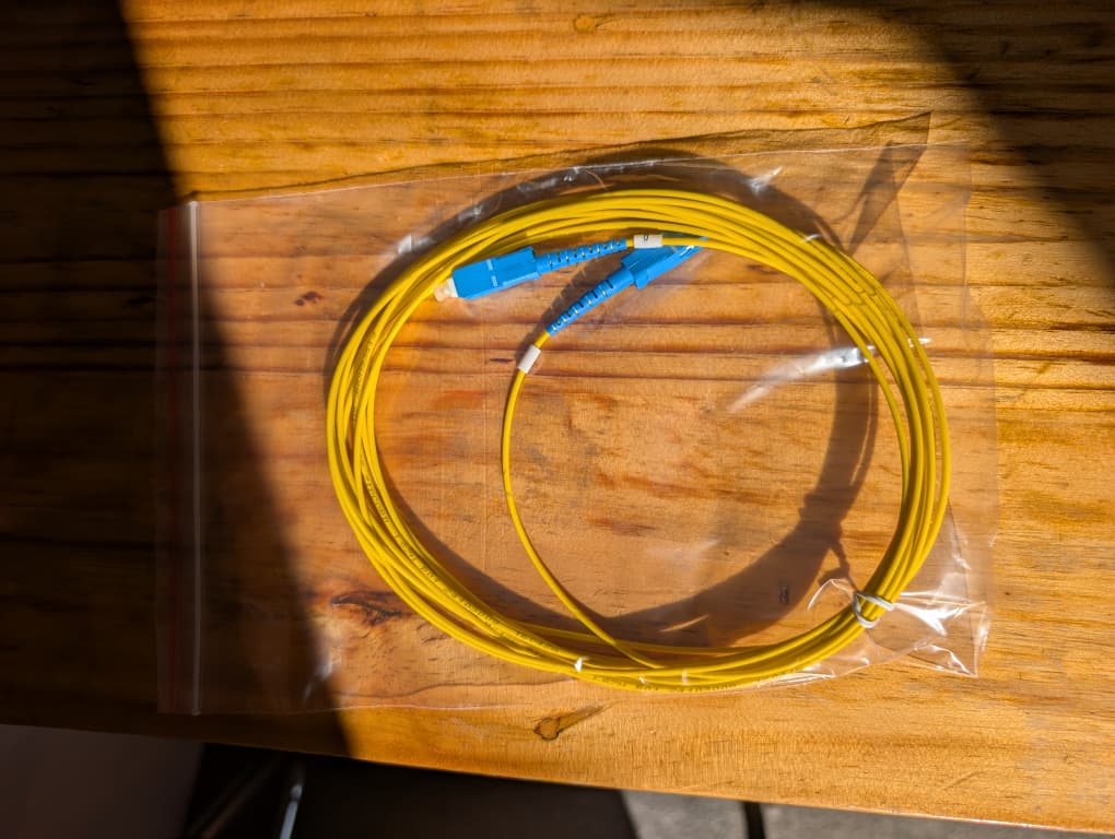 Fiber Optical Patch Cord SC/UPC-SC/UPC 5M, Simplex - Image 2